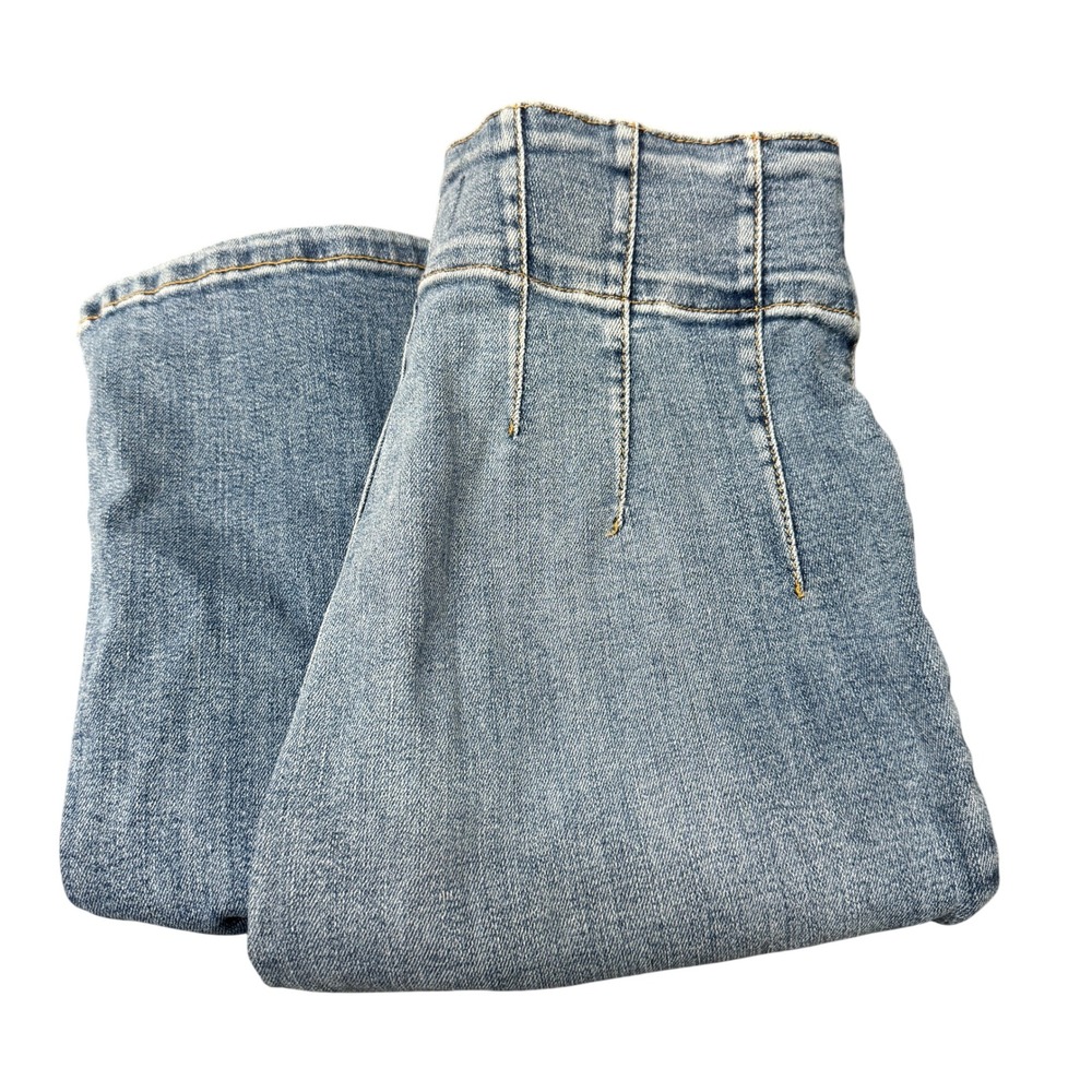 Free People Jeans Womens 29 (28x33 ACTUAL) Jayde Flare Blue Denim Boho Indie